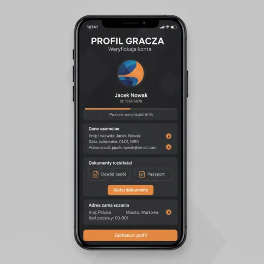 Profil gracza i weryfikacja konta